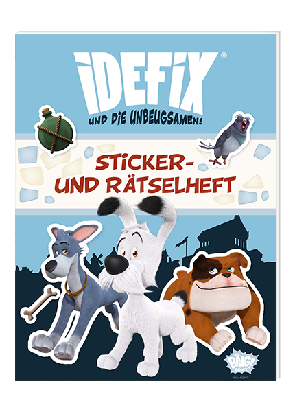 Idefix Beschäftigungsbuch zum Basteln und Rätseln - Mit Stickerbogen